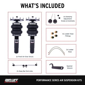 BMW 330i Air Suspension Kit - Front - Air Lift - Performance - `17-`18